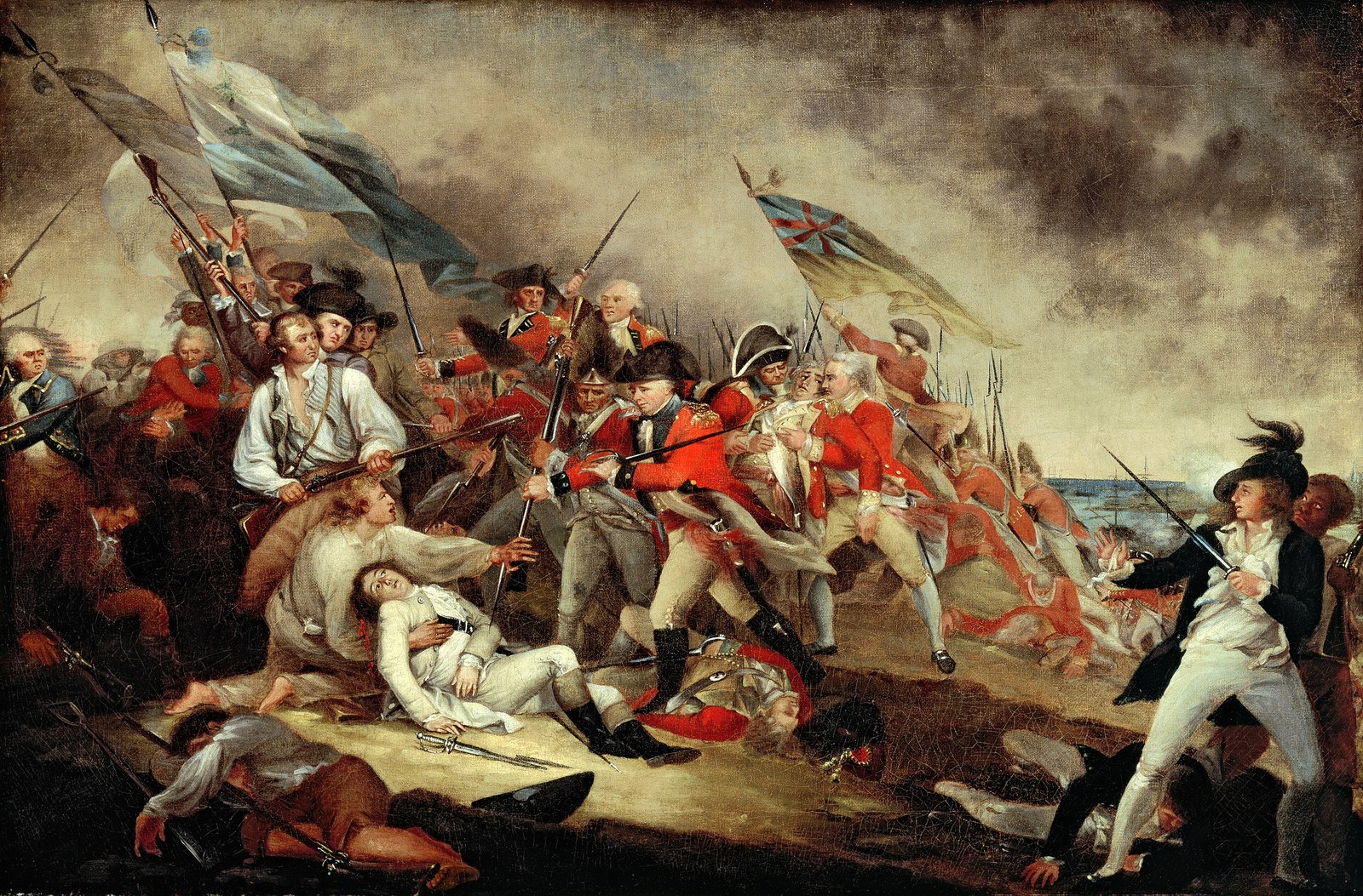 John Trumbull's painting The Death of General Warren at the Battle of Bunker's Hill, June 17, 1775