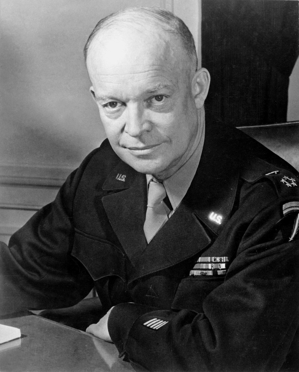 Portrait of General Dwight D. Eisenhower