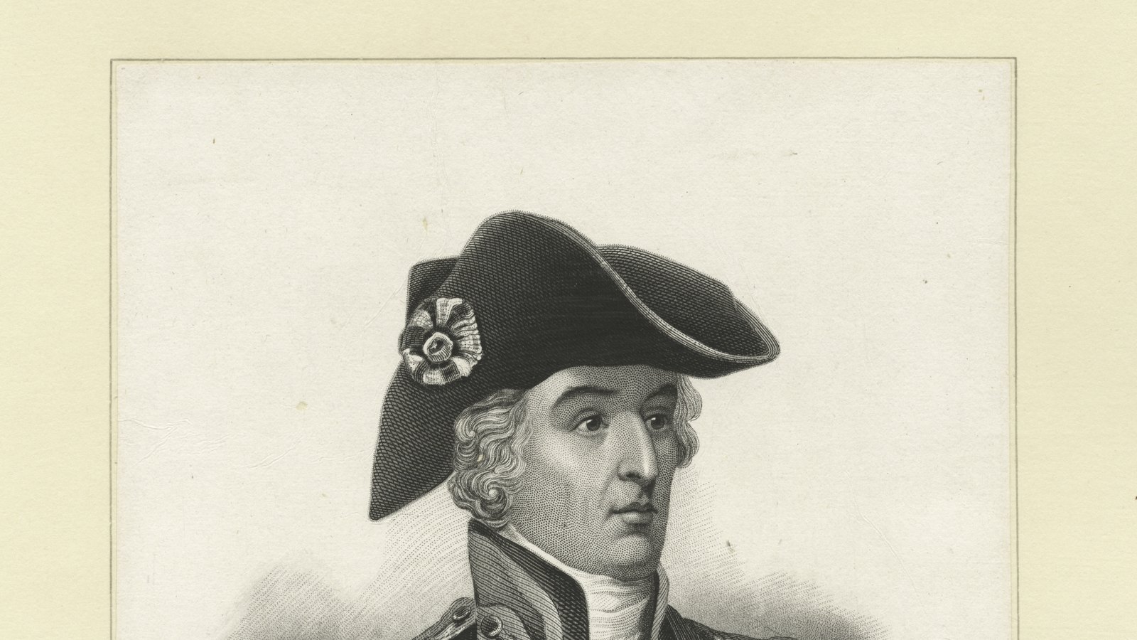 A depiction of Francis Marion, the Swamp Fox