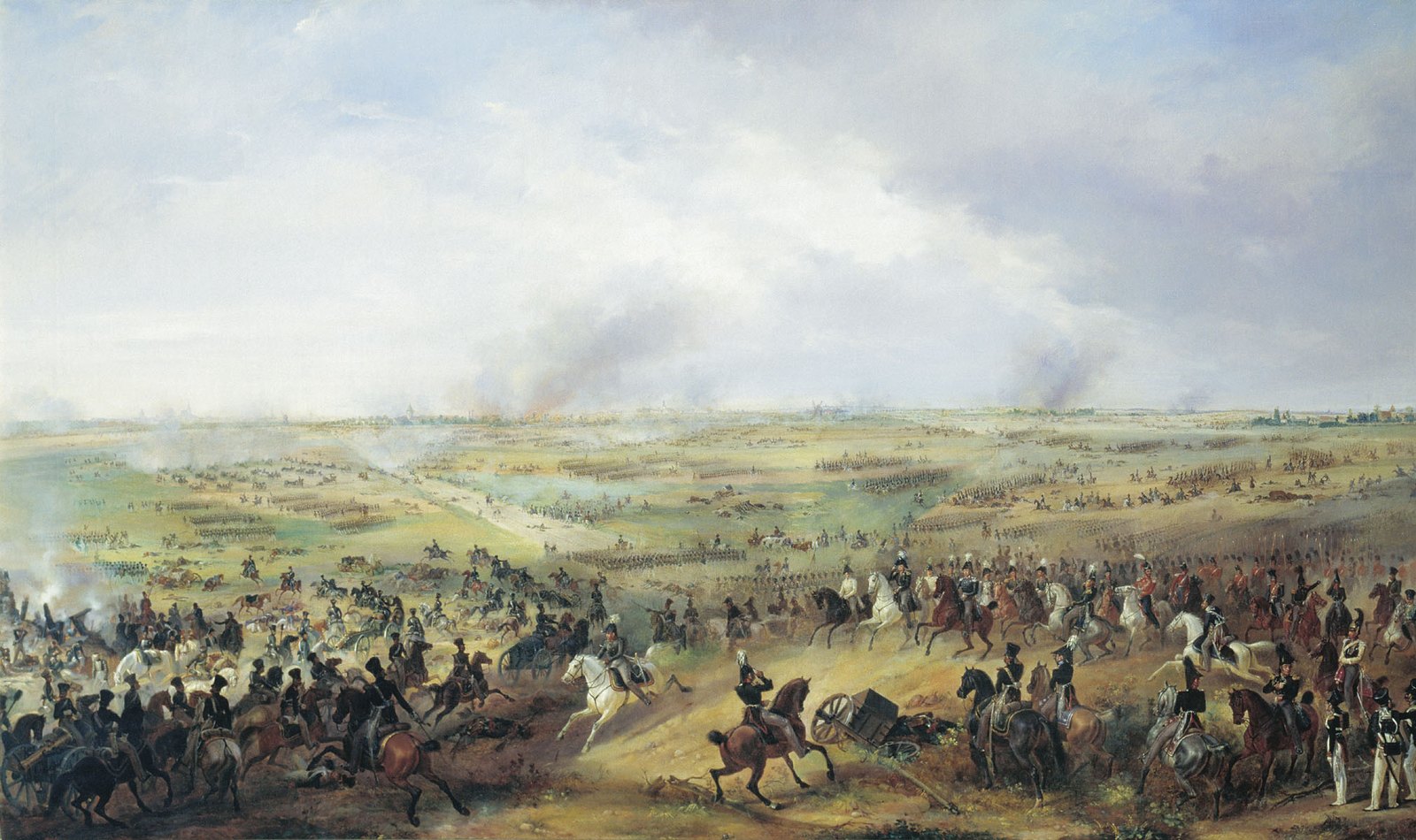 The Battle of Leipzig, 1813, the Battle of the Nations and the largest battle fought in Europe before the First World War