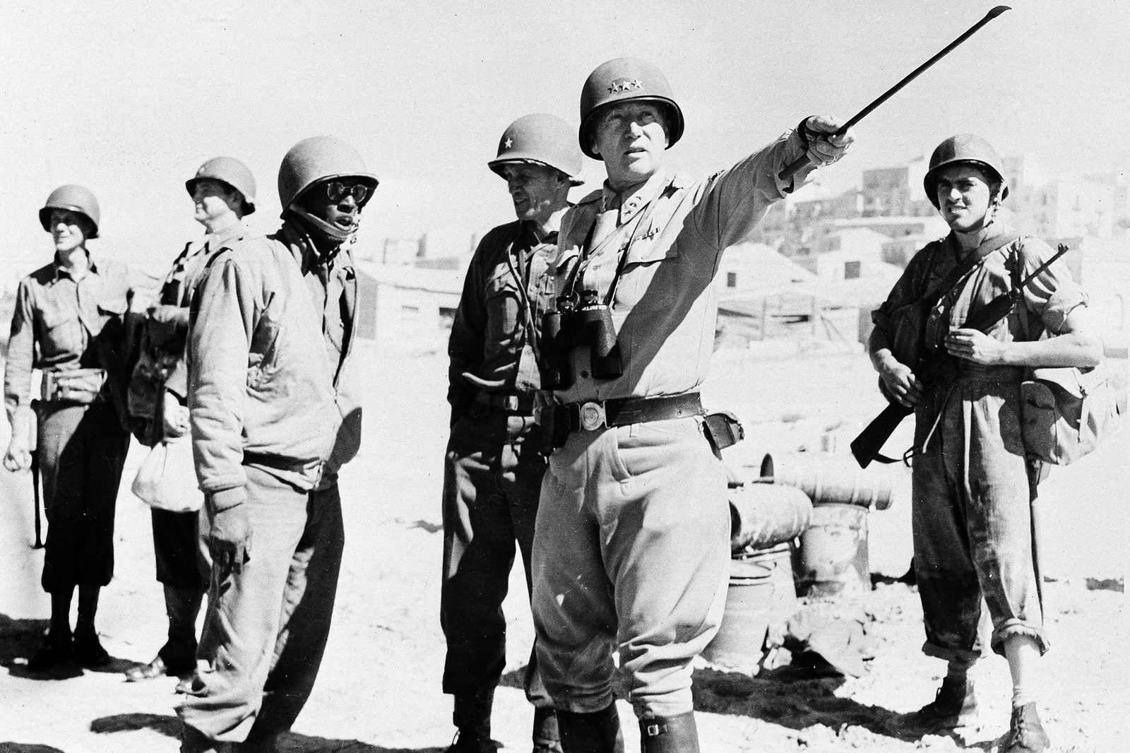 General George S. Patton during the Second World War