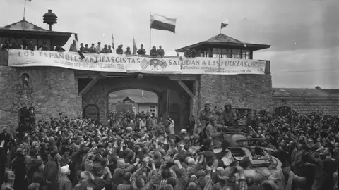 The end of the war in Austria