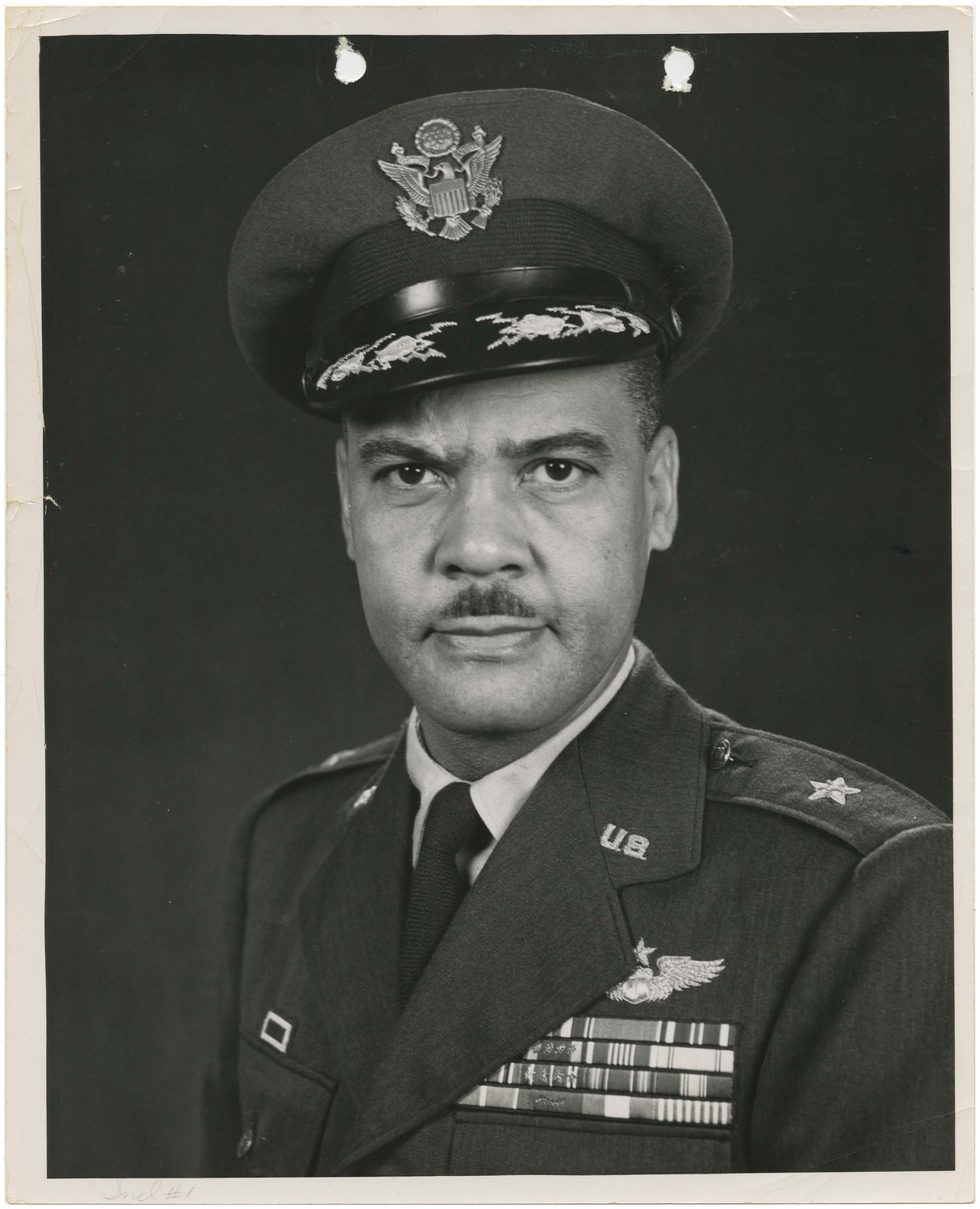 Official portrait of Brigadier General Benjamin O. Davis Jr. in Air Force uniform