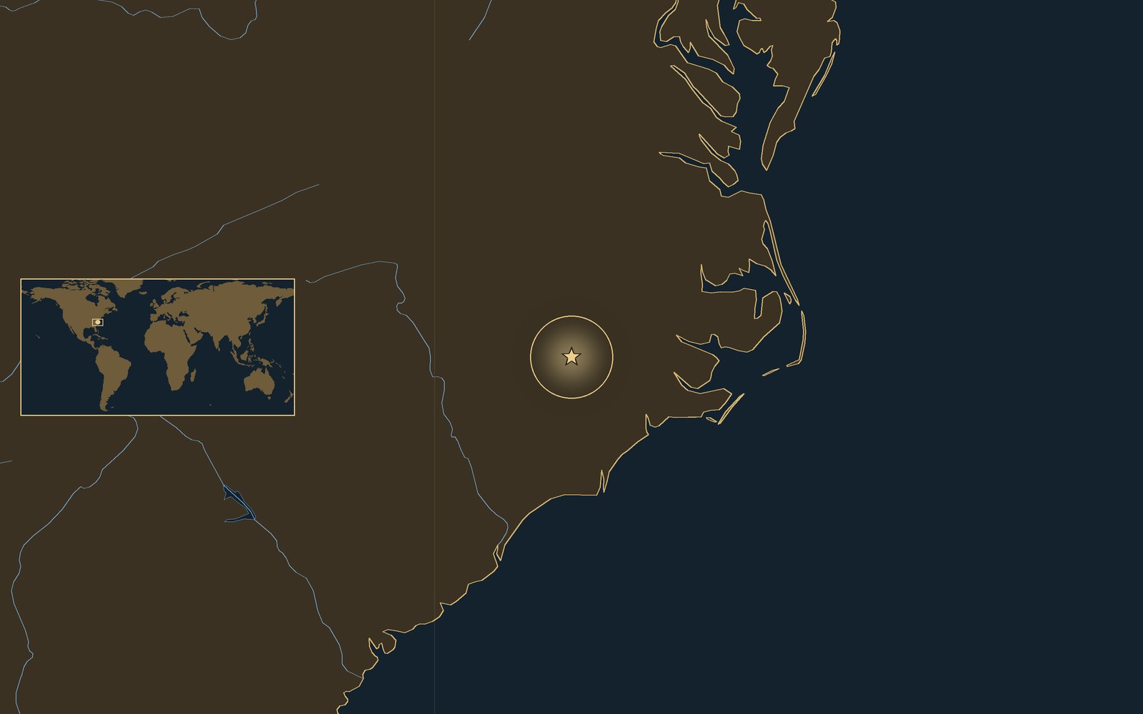 Location: Bentonville, Johnston County, North Carolina.