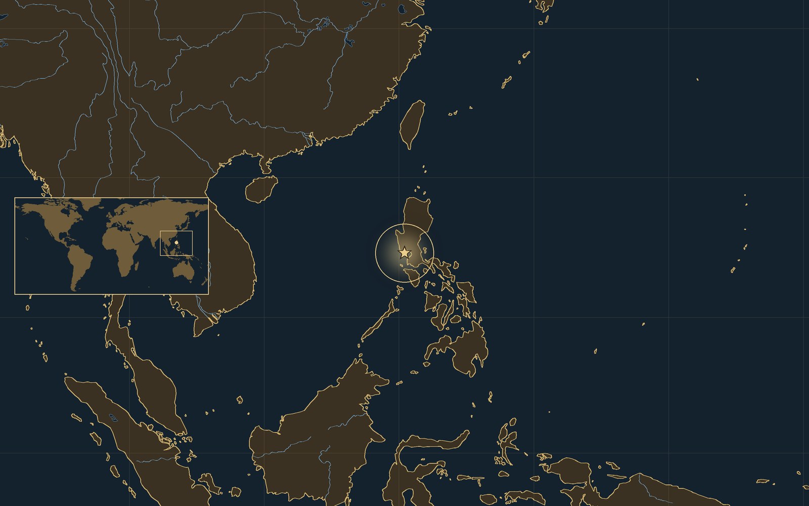 Location: Corregidor Island, Manila Bay, Philippines.