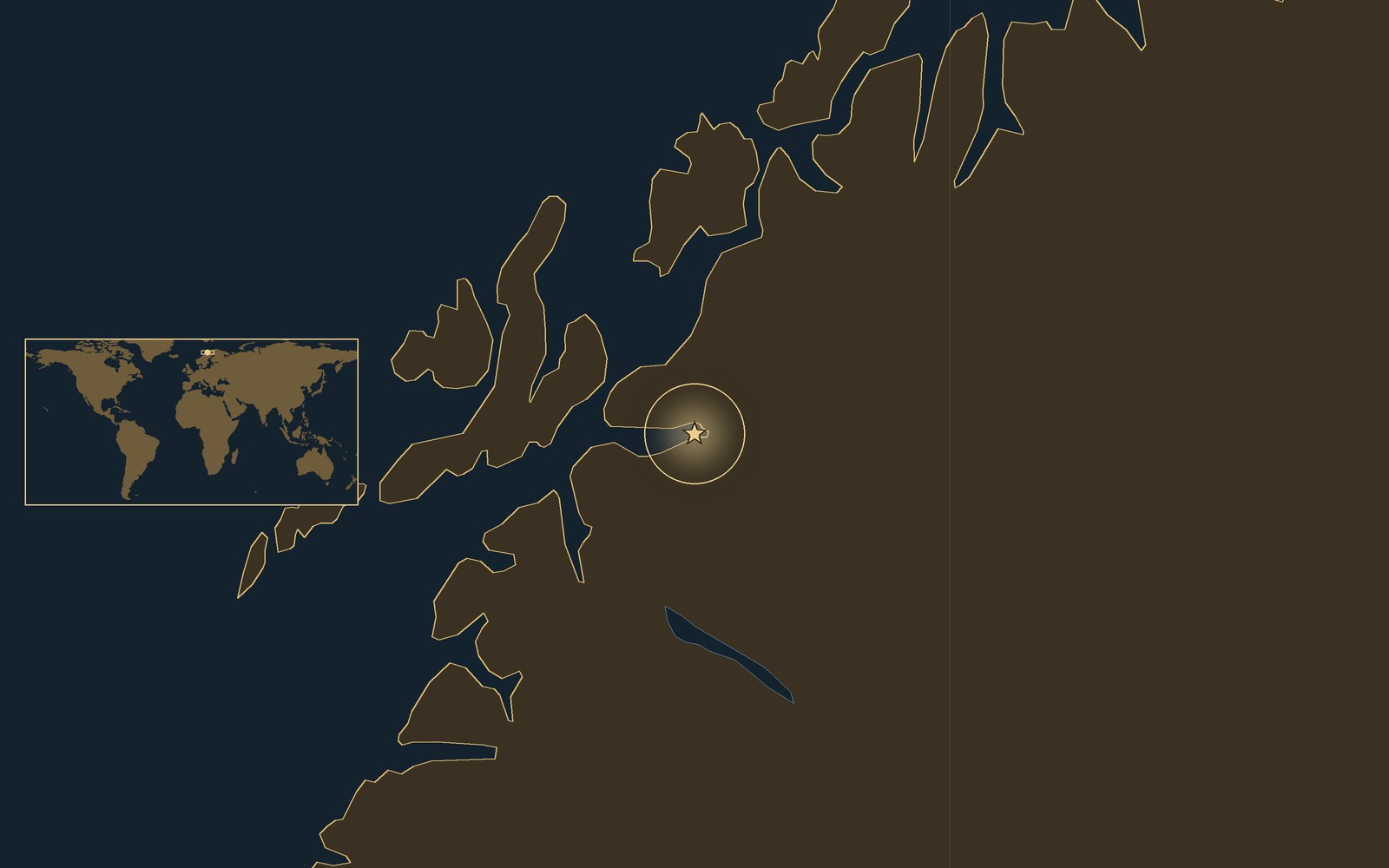 Location: Narvik, Nordland, northern Norway.