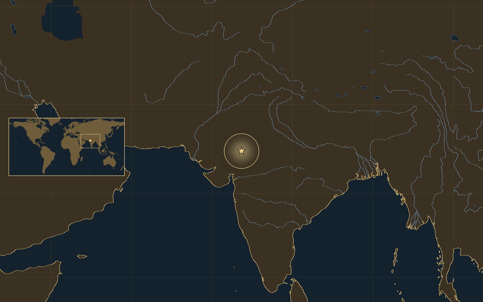 Location: Haldighati pass, Rajasthan, India.